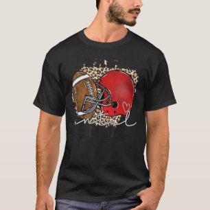Classy Until Kickoff Leopard Football Helmet Game T-Shirt