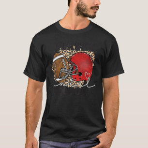 Classy Until Kickoff Leopard Football Helmet Game T-Shirt