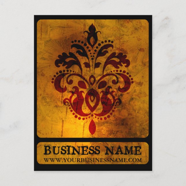 Classy Upscale Modern Postcards (Front)