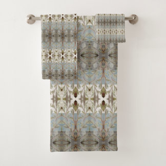 Classy Watercolor Design Bath Towel Set