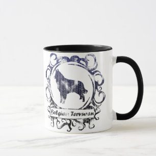 Classy Weathered Belgian Tervuren Mug