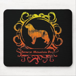 Classy Weathered Bernese Mountain Dog Mouse Pad