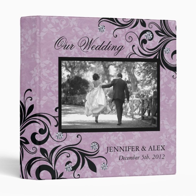 Classy Wedding Album Binder (Front/Spine)