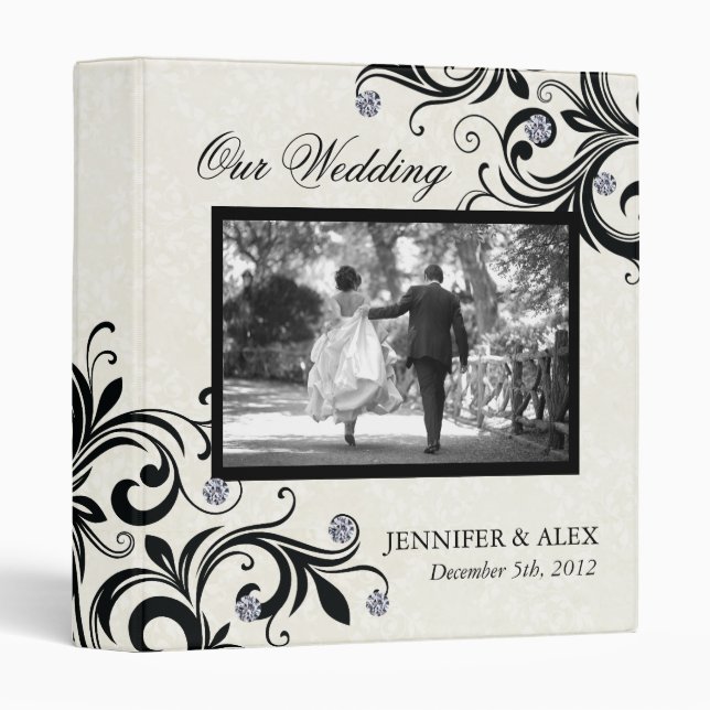 Classy Wedding Album Binder (Front/Spine)
