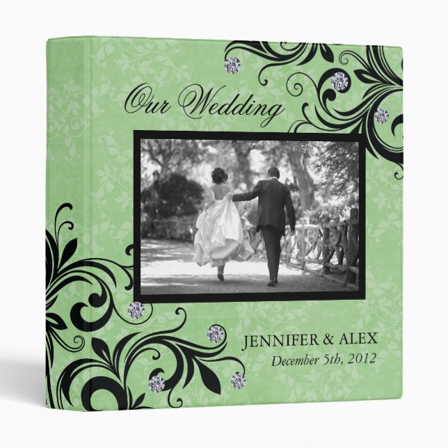 Classy Wedding Album Binder (Front/Spine)