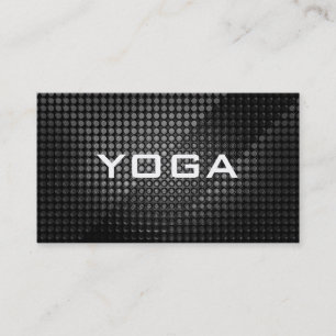 Classy YOGA Instructor Business Card