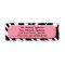 Classy Zebra Print Pink Address Labels