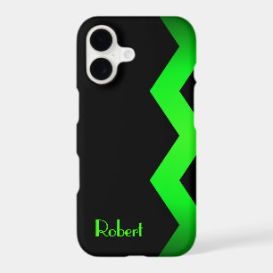 Classy Zig zag Green Personalized