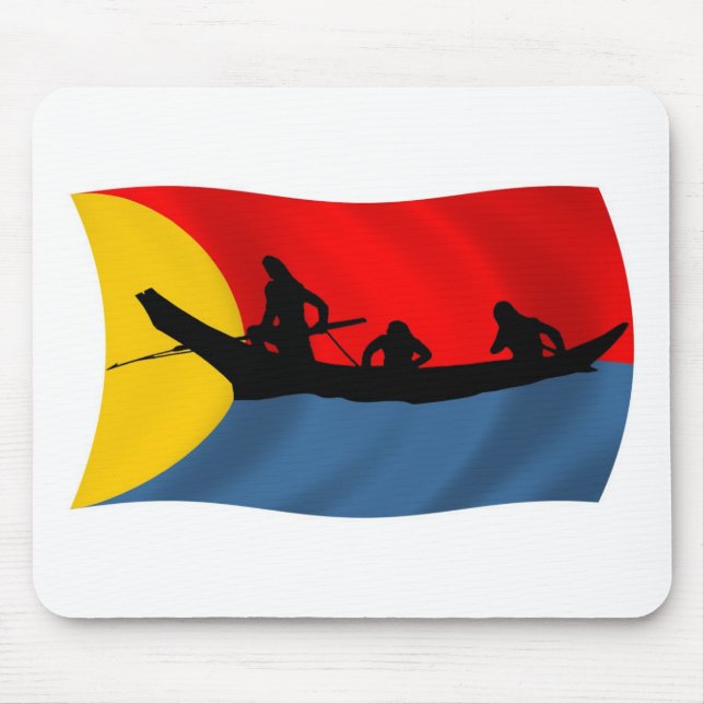Clatsop Tribe Flag Mousepad (Front)
