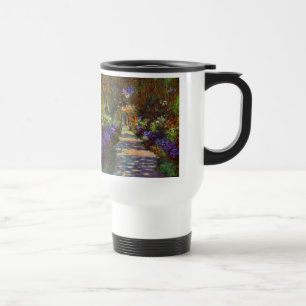 Claud Monet, Garden way Travel Mug