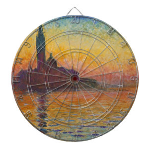 Claud Monet, "San Giorgio Maggiore by Twilight" Dartboard