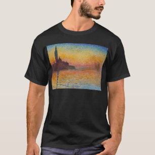 Claud Monet, "San Giorgio Maggiore by Twilight" T-Shirt