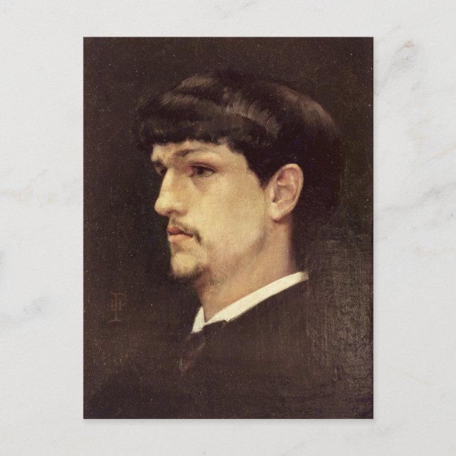 Claude Debussy  1886 Postcard (Front)