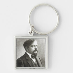 Claude Debussy, c.1908 Keychain