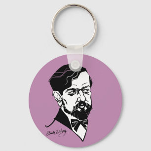 Claude Debussy Keychain