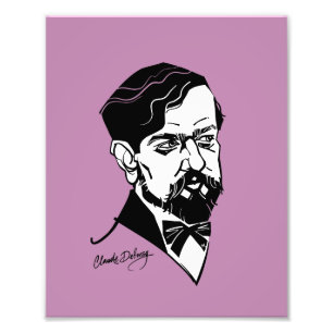 Claude Debussy Photo Print