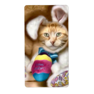 Claude Easter Bunny Holiday Carte postale Cadeaux 
