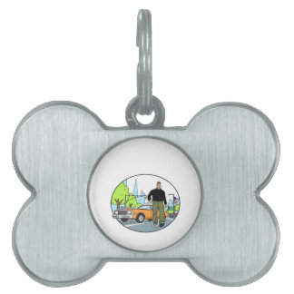 Claude - GTA 3 Pet ID Tag