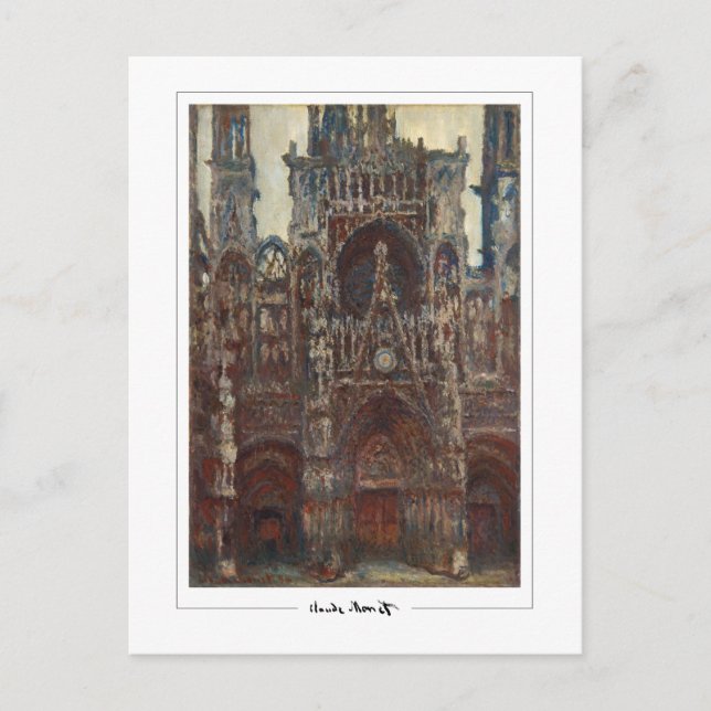 Claude Monet #245-2 - Fine Art Postcard (Front)