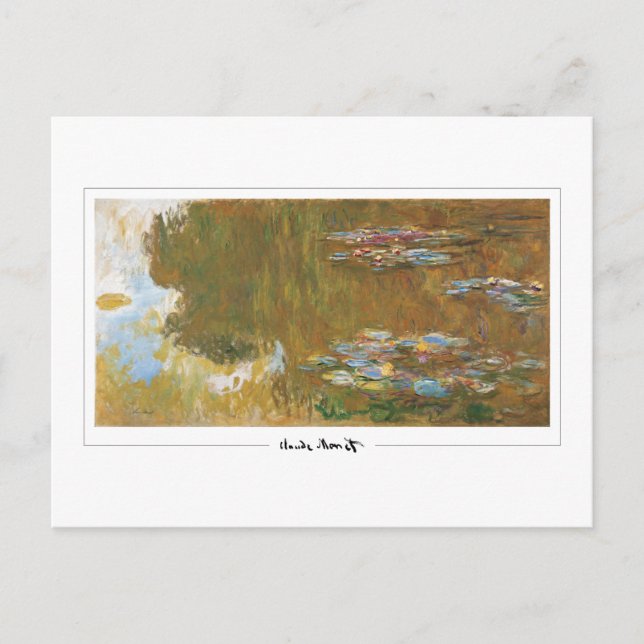 Claude Monet #39 - Fine Art Postcard (Front)
