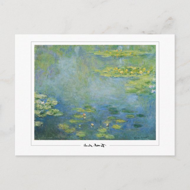 Claude Monet #41-2 - Fine Art Postcard (Front)