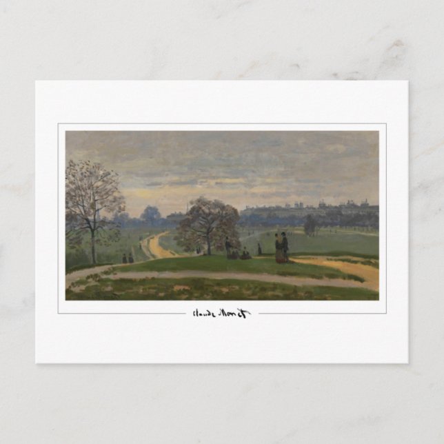 Claude Monet #574-2 - Fine Art Postcard (Front)