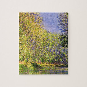 Claude Monet A Bend Of The Epte Jigsaw Puzzle
