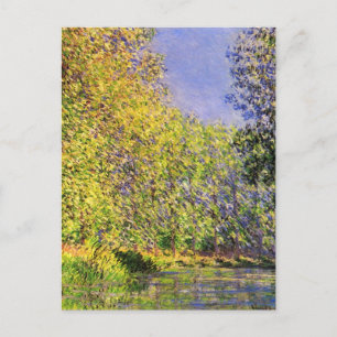 Claude Monet A Bend Of The Epte Postcard