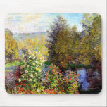 Claude Monet A Corner of the Garden At Montgeron Mouse Pad<br><div class="desc">Title: A Corner Of The Garden At Montgeron
Artist: Claude Monet
Date: 1877
Style: Impressionism
Genre: landscape
Media: oil,  canvas</div>
