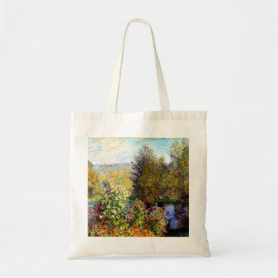 Claude Monet A Corner of the Garden at Montgeron Tote Bag
