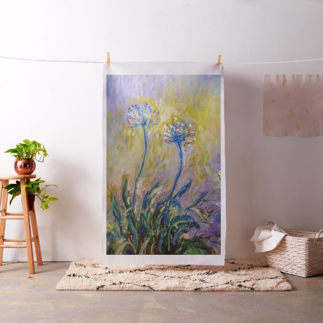 Claude Monet - Agapanthus Fabric (In Situ)