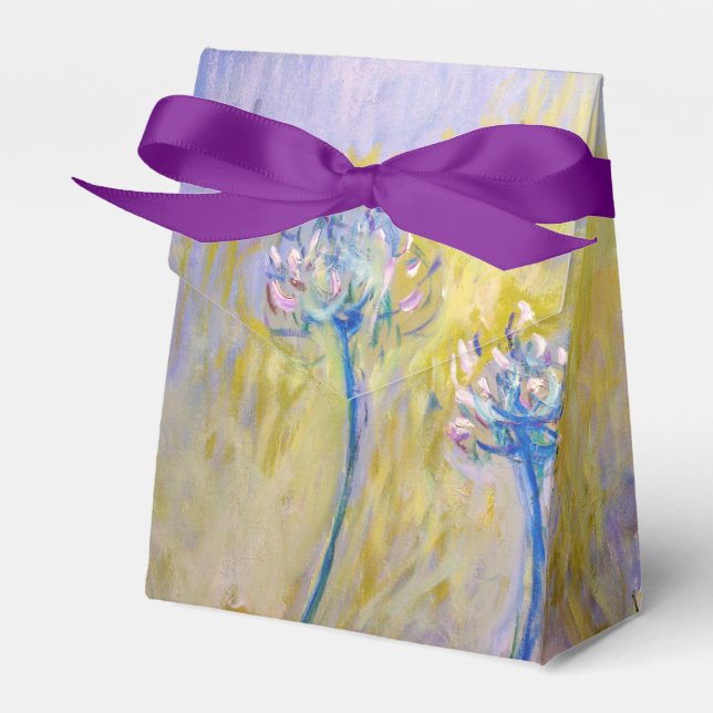Claude Monet - Agapanthus Favor Box (Front Side)