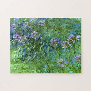 Claude Monet: Agapanthus Jigsaw Puzzle