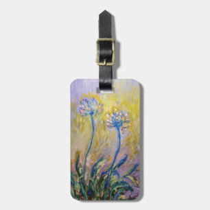 Claude Monet - Agapanthus Luggage Tag