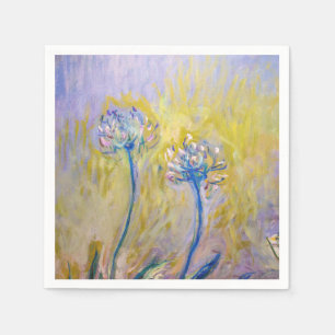 Claude Monet - Agapanthus Napkin