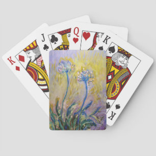 Claude Monet - Agapanthus Playing Cards