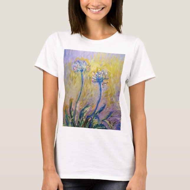Claude Monet - Agapanthus T-Shirt (Front)