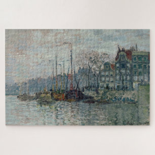 Claude Monet Amsterdam Canal Puzzle