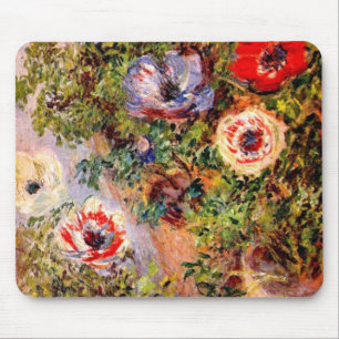 Claude Monet  Anemonen Mouse Pad