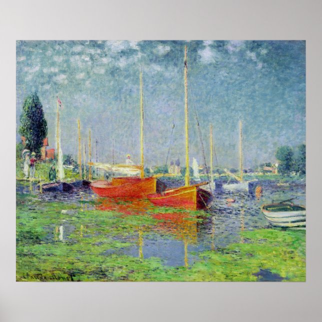 Claude Monet | Argenteuil, c.1872-5 Poster (Front)