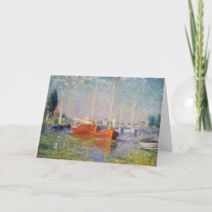 Claude Monet - Argenteuil Card