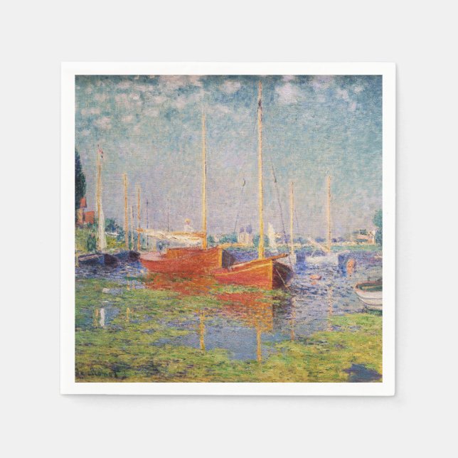 Claude Monet - Argenteuil Napkin (Front)