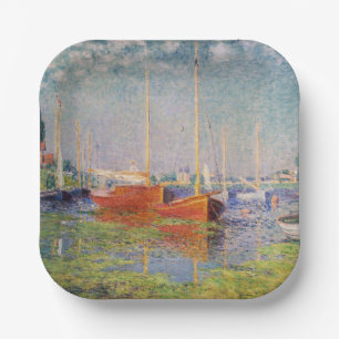 Claude Monet - Argenteuil Paper Plate