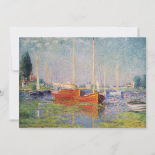 Claude Monet - Argenteuil Thank You Card