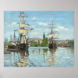 Claude Monet art painting Poster