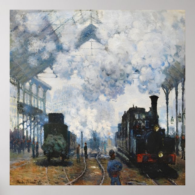 Claude Monet art painting Poster (Front)