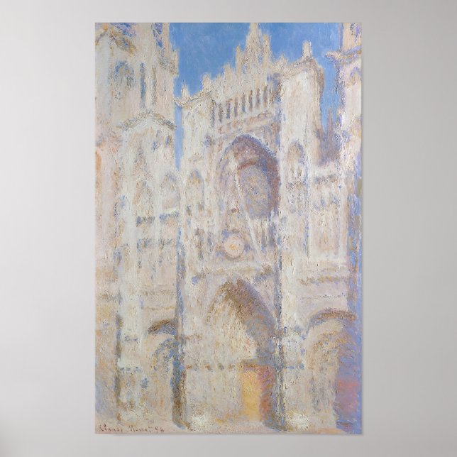 Claude Monet art Poster (Front)