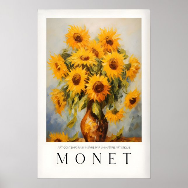 Claude Monet Art Print (Front)