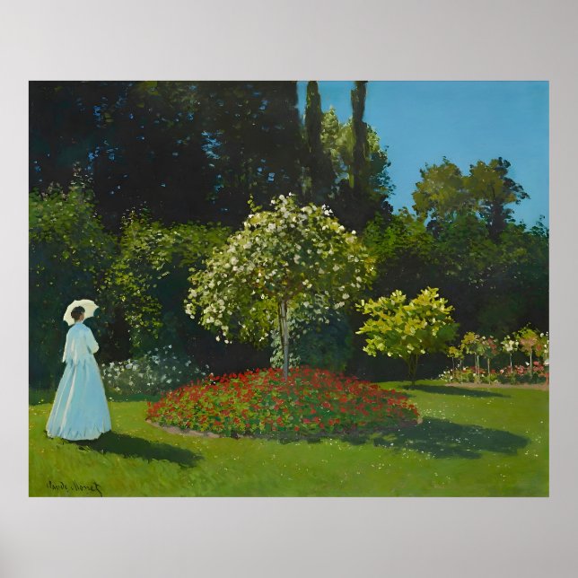 Claude Monet art style Poster (Front)