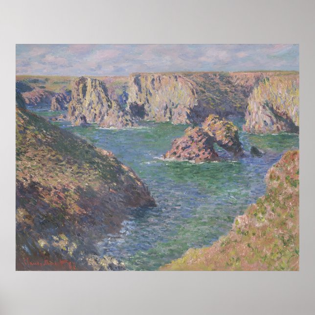 Claude Monet art style Poster (Front)